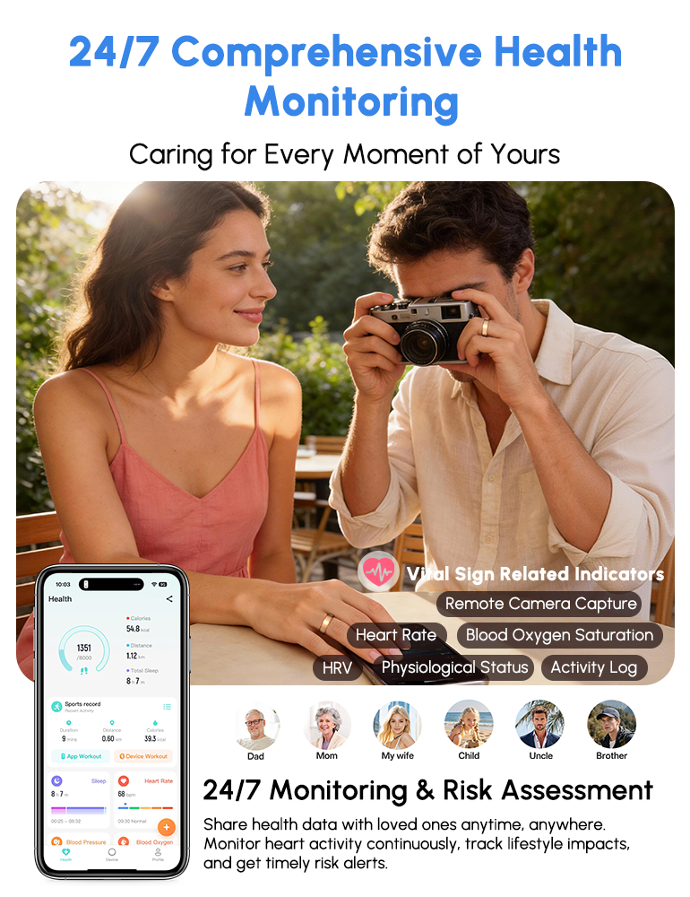 Image of KOUO Smart Ring Sleep Monitoring TK20