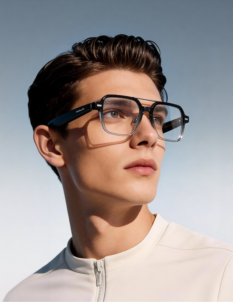 Image of KOUO AI Smart Glasses E13V Aviator