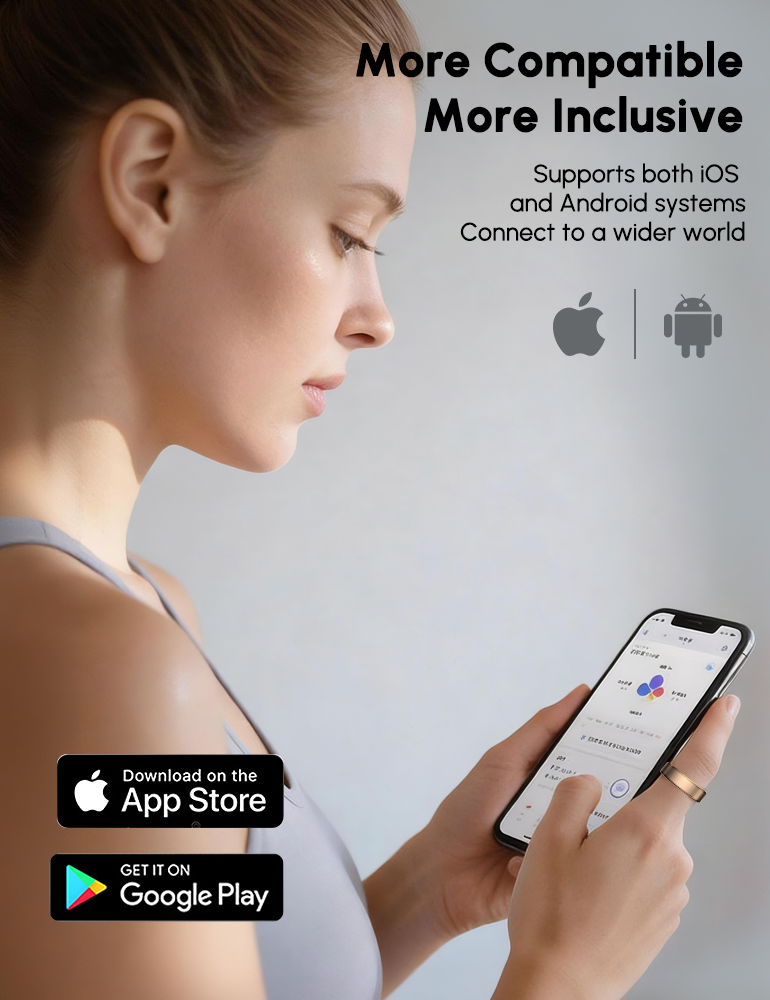 KOUO Smart Ring Sleep Monitoring TK20